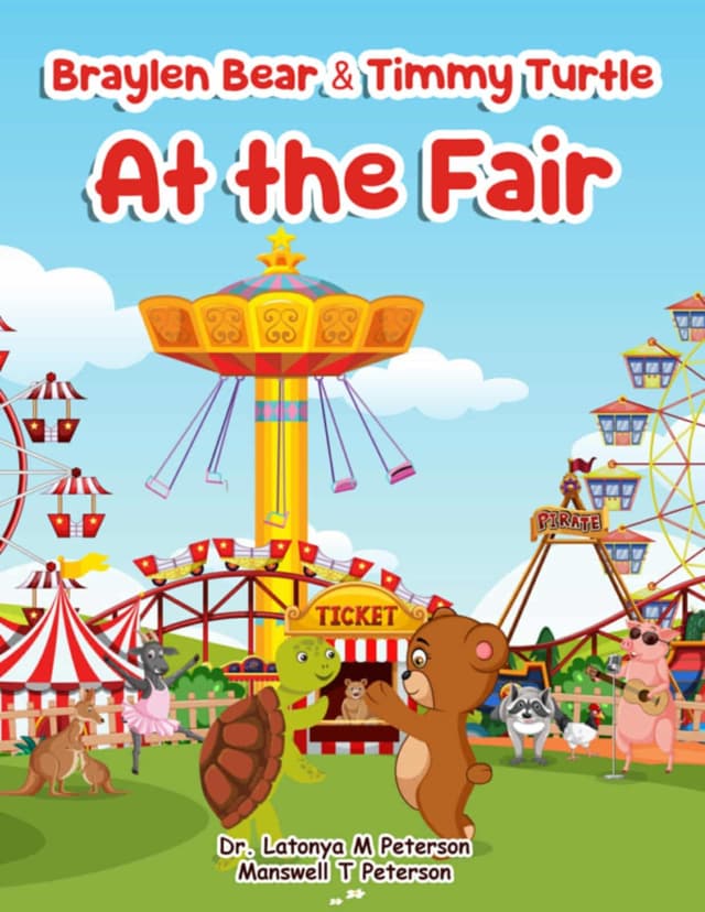 Braylen Bear & Timmy Turtle At the Fair